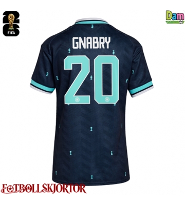 Tyskland Serge Gnabry #20 Bortatröja Dam VM 2026 Kortärmad